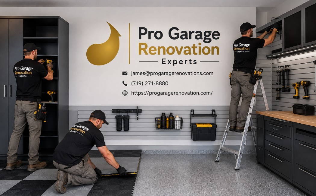 pro-garage-renovation-experts-installing-garage-cabinets-storage-systems-and-flooring-in-a-professional-garage-remodeling-project